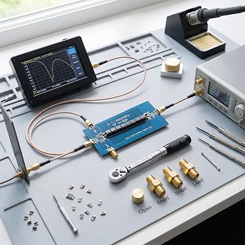 SWR Reflection Coefficient Return Loss Analyzer Module, 0.1-3000 MHZ RF SWR Reflection Bridge Antenna Board, Upgraded Replacement for Directional Coupler, SMA Connector
