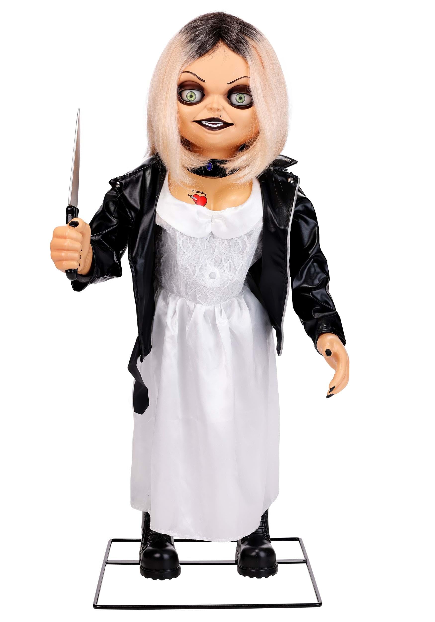 Tiffany Valentine フィギュア チャイルド・プレイ Amazon.com: Seasonal Visions 3.5FT Universal Animated Tiffany
