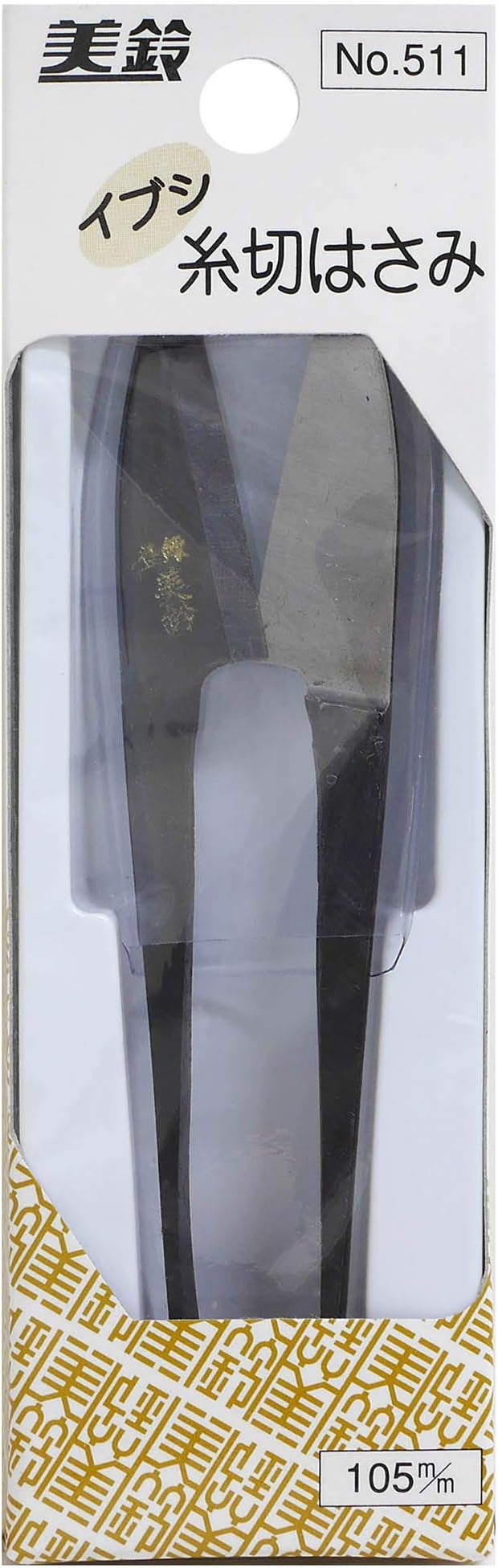 smoke thread Scissors 105mm short blade (japan import)