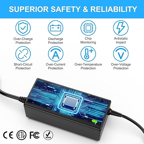 Miniatura 7 de VHBW Cargador de repuesto para Panasonic CF-18 CF-19 CF-20 CF-29 CF-30 CF-31 CF-50 CF-51 CF-52 CF-73 FZ-G1 FZ-55 CF-C2 CF-T2 CF-T4 CF-Y5 CF-W4 FG-Z.