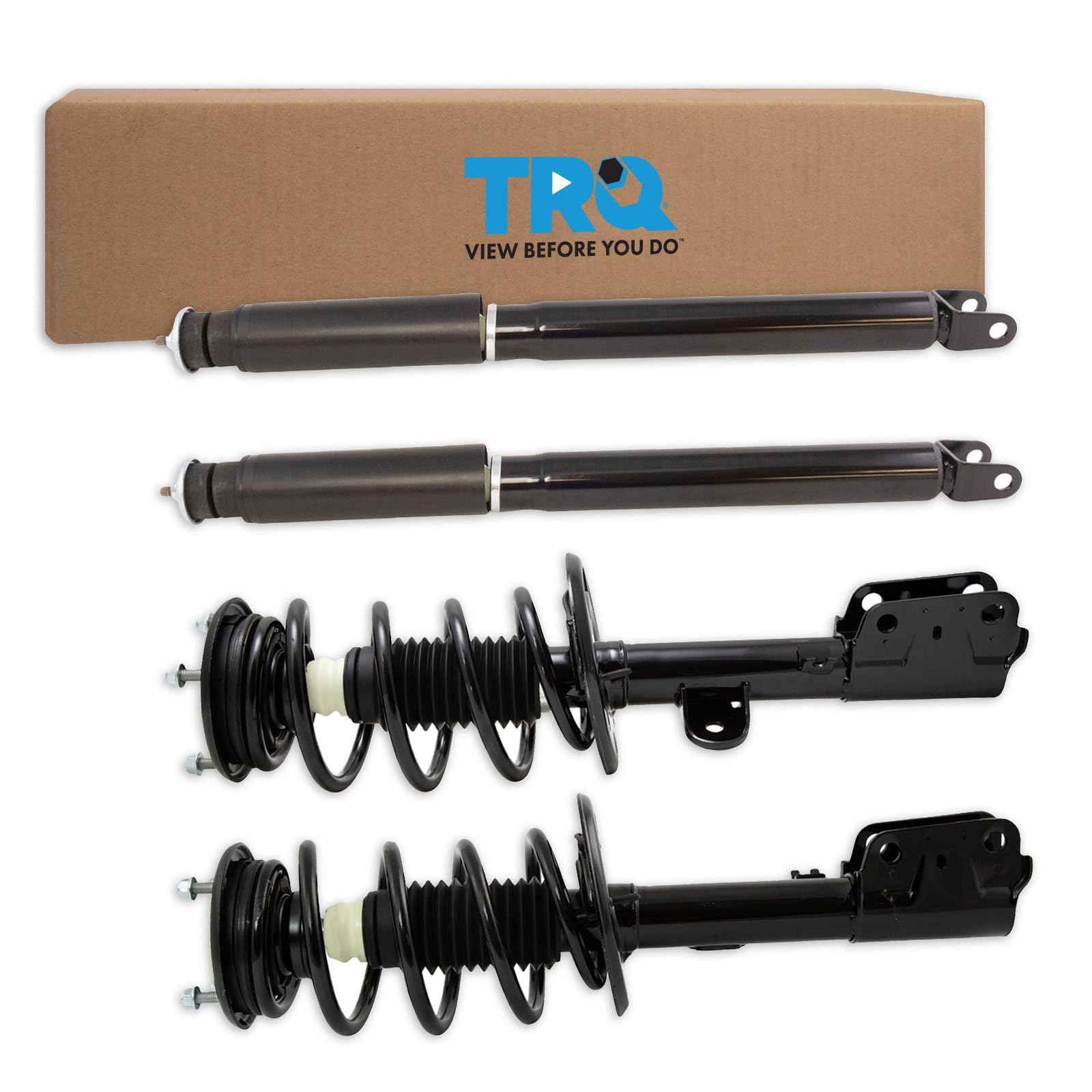 TRQ Front Strut & Rear Shock Kit Fits 13-19 Explorer Police Interceptor Utility