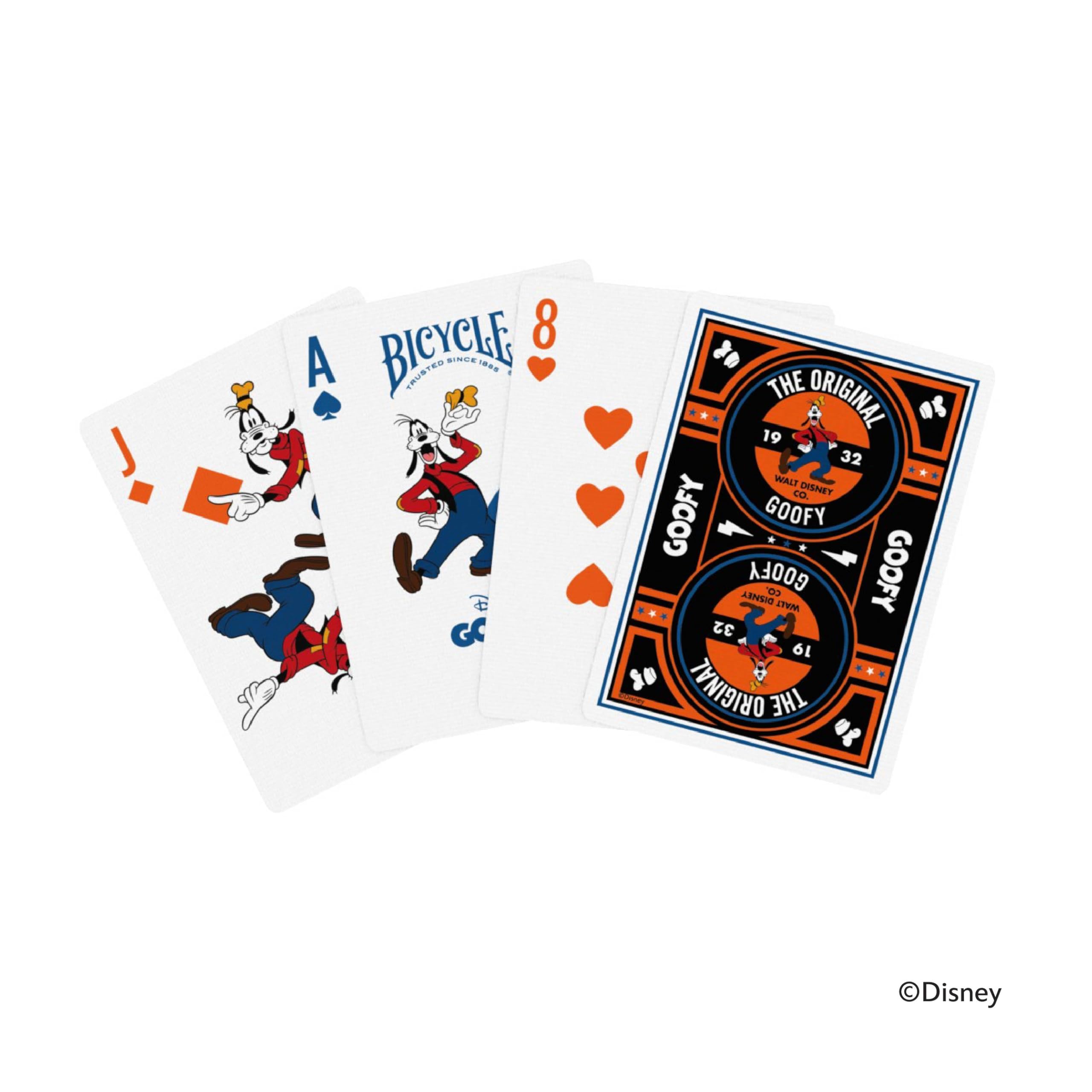 Amazon.com: Bicycle Disney Classic Goofy Inspired Playing Cards