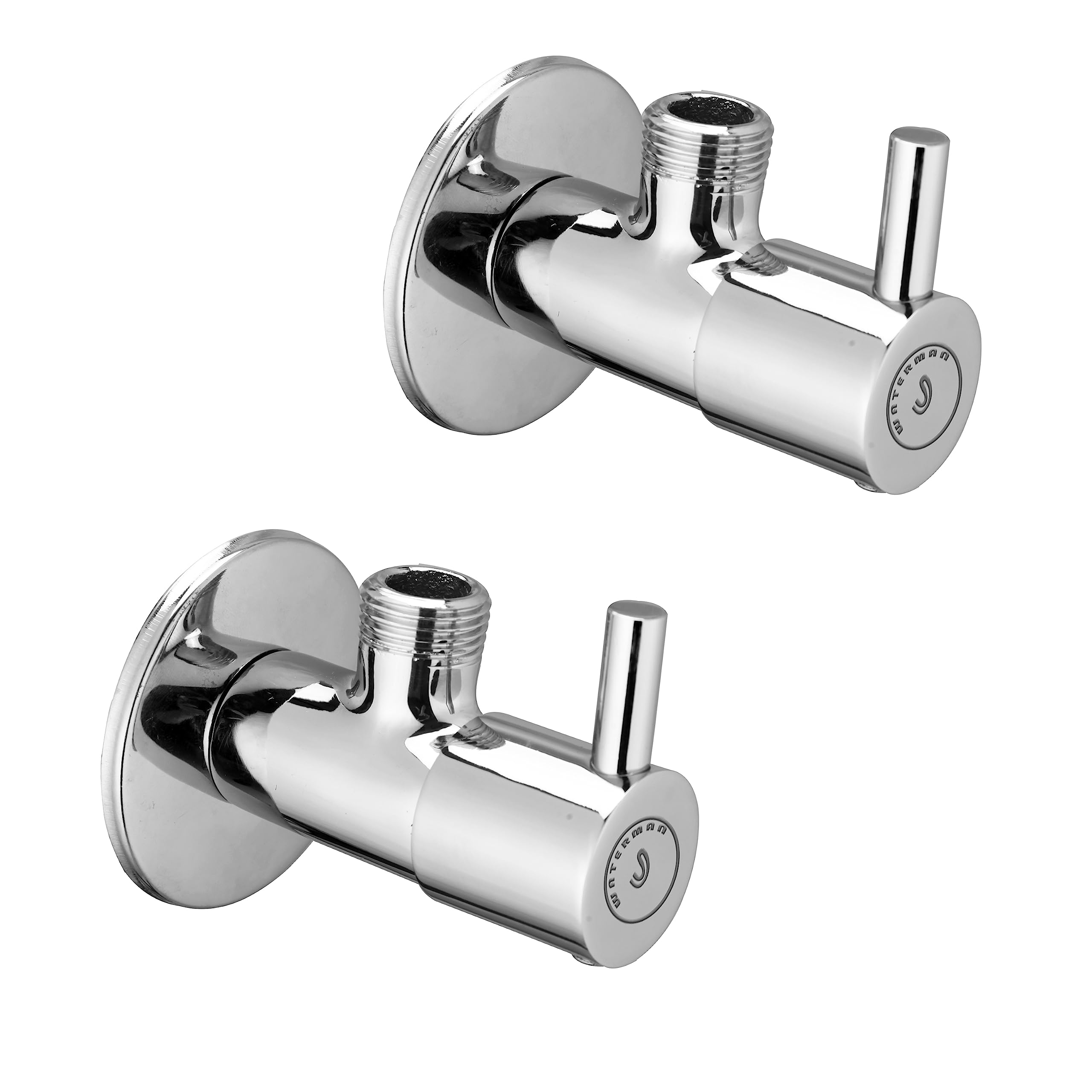 See full amazon price history chart for WATERMAN® Aria Angle Cock Valve With Wall Flange (2 Pcs) Brass Chrome Finish Wall Mounted Angle Valve For Geyser, Washing Machine, Toilet, Bathroom, Health Faucet, Jet Spray, Kitchen, RO WATERMAN® Aria Angle Cock Valve With Wall Flange (2 Pcs) Brass Chrome Finish Wall Mounted Angle Valve For Geyser, Washing Machine, Toilet, Bathroom, Health Faucet, Jet Spray, Kitchen, RO (B0C93XW4VX) Amazon Price History, Amazon Price Tracker