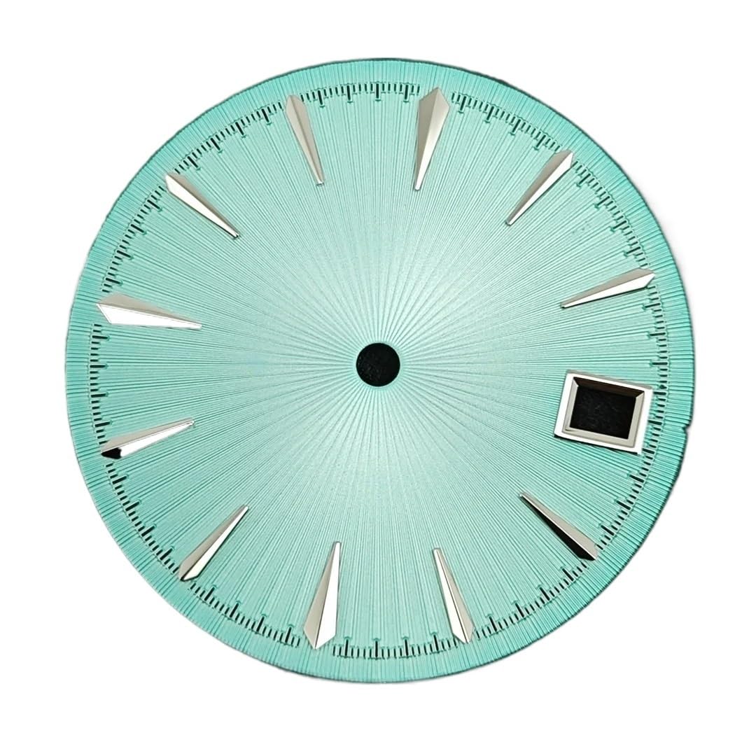 SROUPSUTKK 29mm Watch Dial NH35 Calendar with Accessories for NH36 Movement