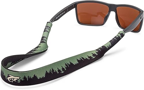 Miniatura 8 de Pilotfish Correa flotante para lentes de sol, retenedor de gafas de neopreno ligero de alta calidad, tamaño perfecto para hombres y mujeres