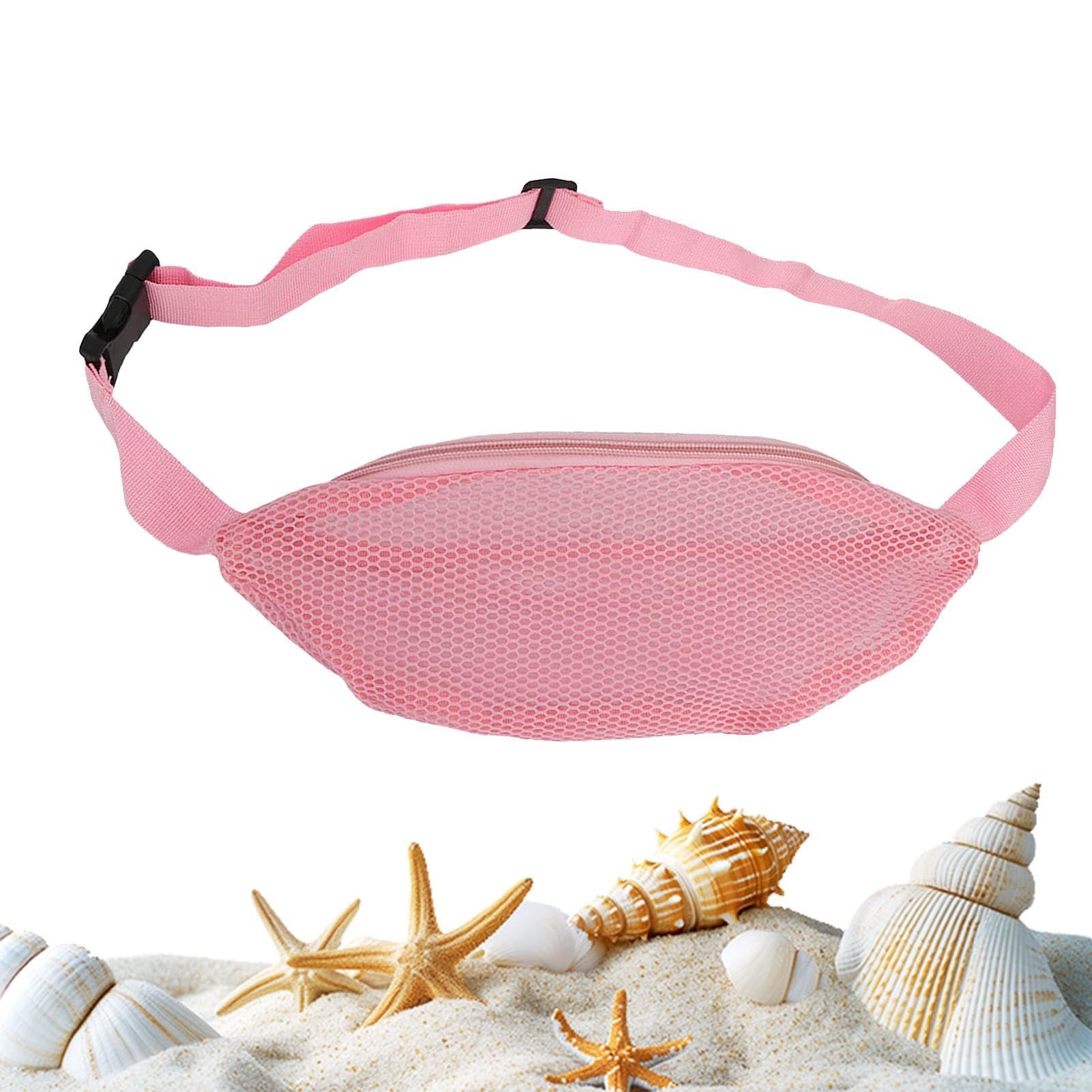 Bolsas de playa de cintura Sushe: guarda conchas sin romperlas