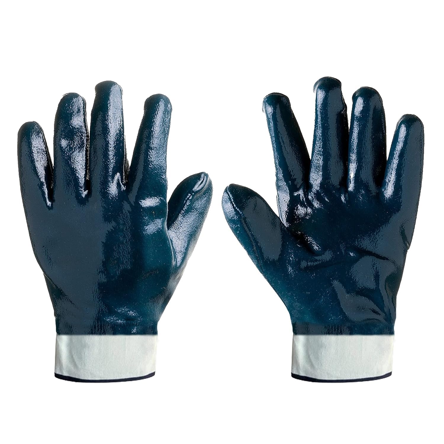 Robustt Industrial Safety Gloves Anti-Cut (Full Coated) for Finger and Hand Protection (Pack of 12), Heat Resistant, Cut Proof, Water Resistant, PVC Coated Polyester Hand Gloves (B0DGKVSMXF) Amazon Price History, Amazon Price Tracker
