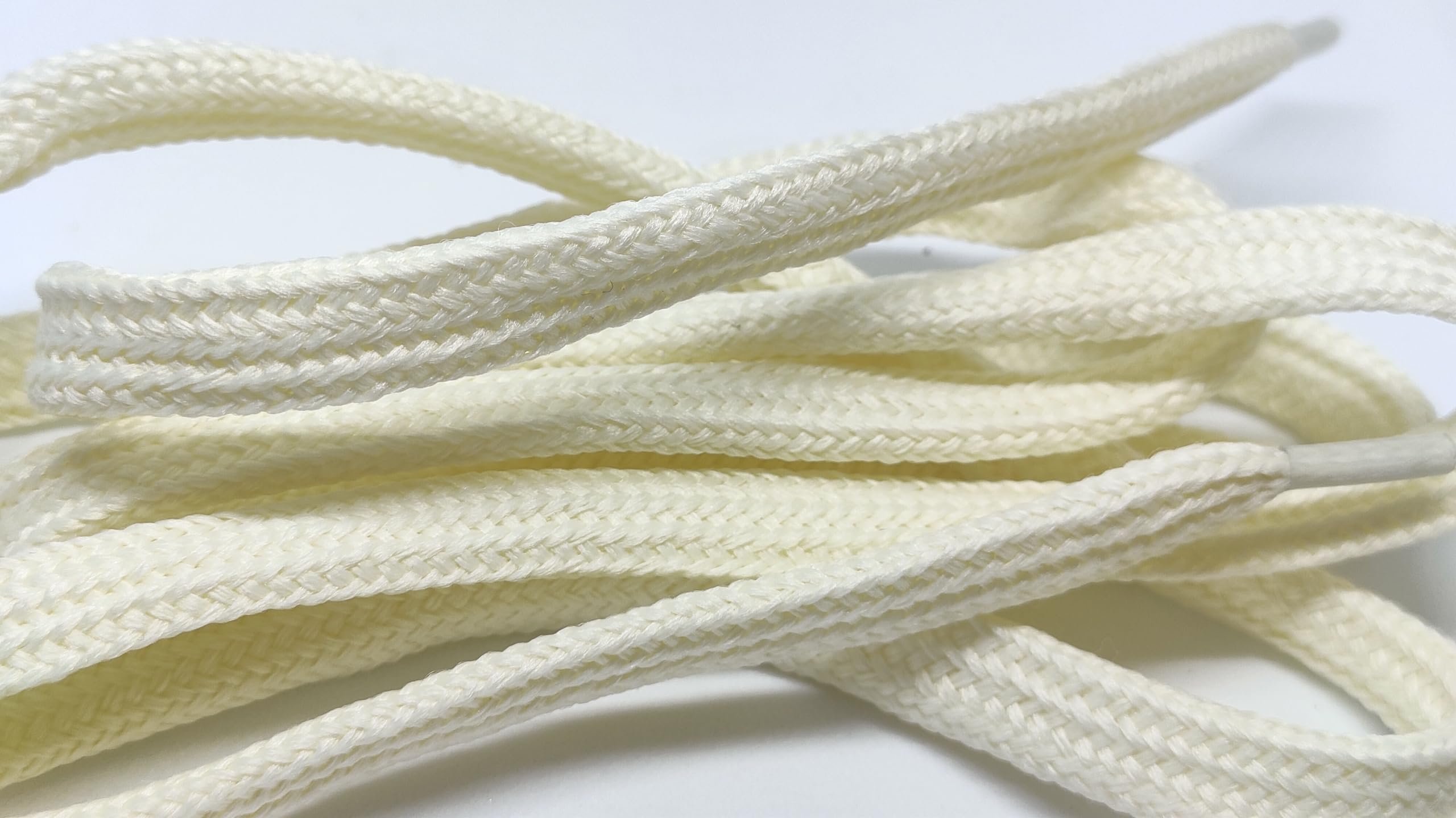 4 Pieces Dark Red/Cream Flat Hoodie Drawstrings Cord Replacement 10mm X 50 Inch Draw String for Sweatpants, Sweatshirt, Jacket, Coats, Shorts, Pants, Swim, Trunks, Sewing Threader