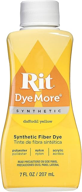 Rit Dye More Synthetic 7oz-Daffodil Yellow