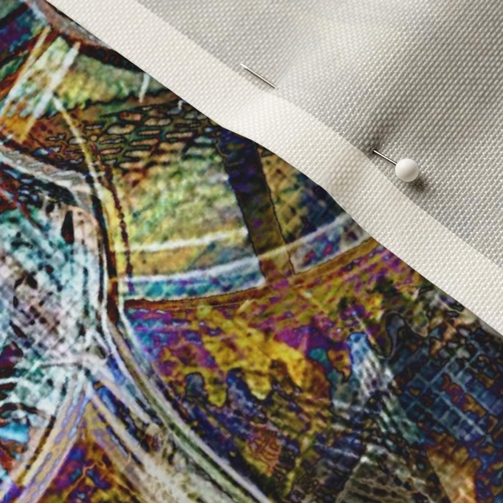 Spoonflower Fabric - Steampunk Grunge Fashion Home Colorful Printed on Upholstery Velvet Fabric Fat Quarter - Upholstery Home Decor Bottomweight Apparel