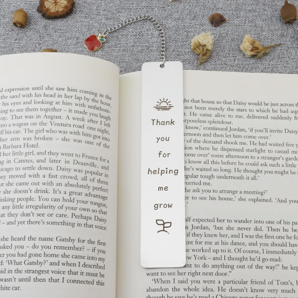 Teacher Gifts,Teacher Christmas Gifts,Gifts for Teachers,Teacher Gifts for Women,Thank You Teacher Gifts,Teacher Leaving Gifts,Bookmarks Gift for Teacher End of The Year,Teacher Retirement Gifts - Image 2