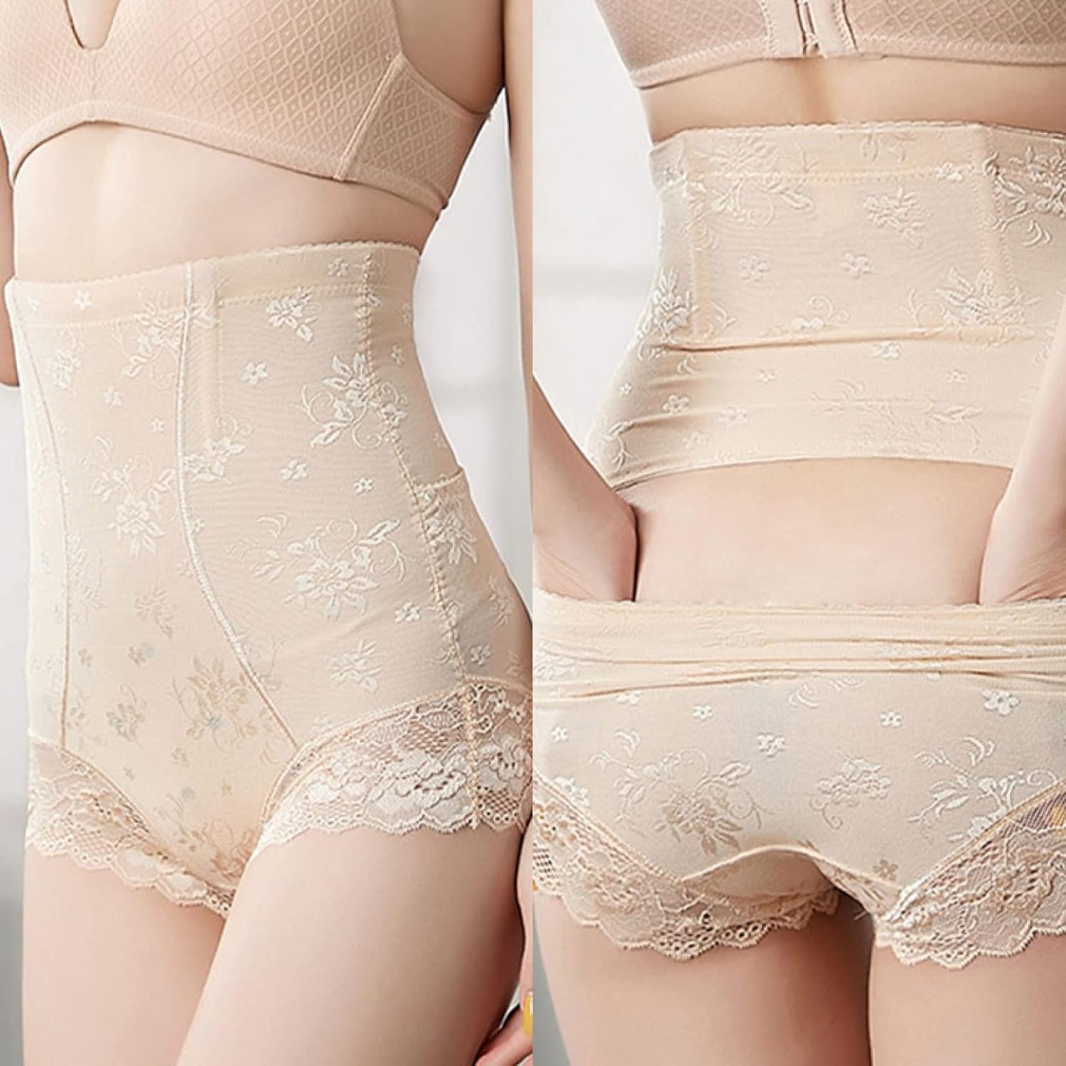vrouwen butt lifter hoge taille trainer body slipje controle afslanken shapewear gordel ondergoed kanten slips