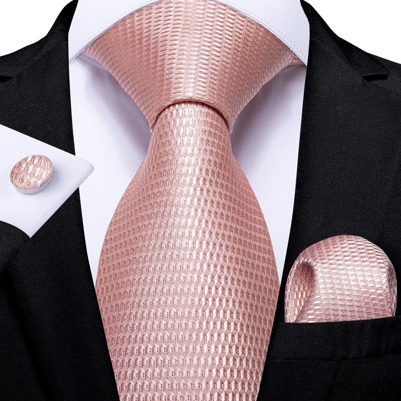 Set de corbata de seda para hombre, 150 cm x 8 cm miniatura 2