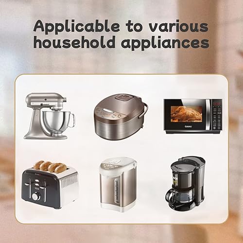 Miniatura 7 de Paquete de 15 organizadores de cables para electrodomésticos soporte de cables ocultor de cables para almacenamiento de pequeños electrodomésticos