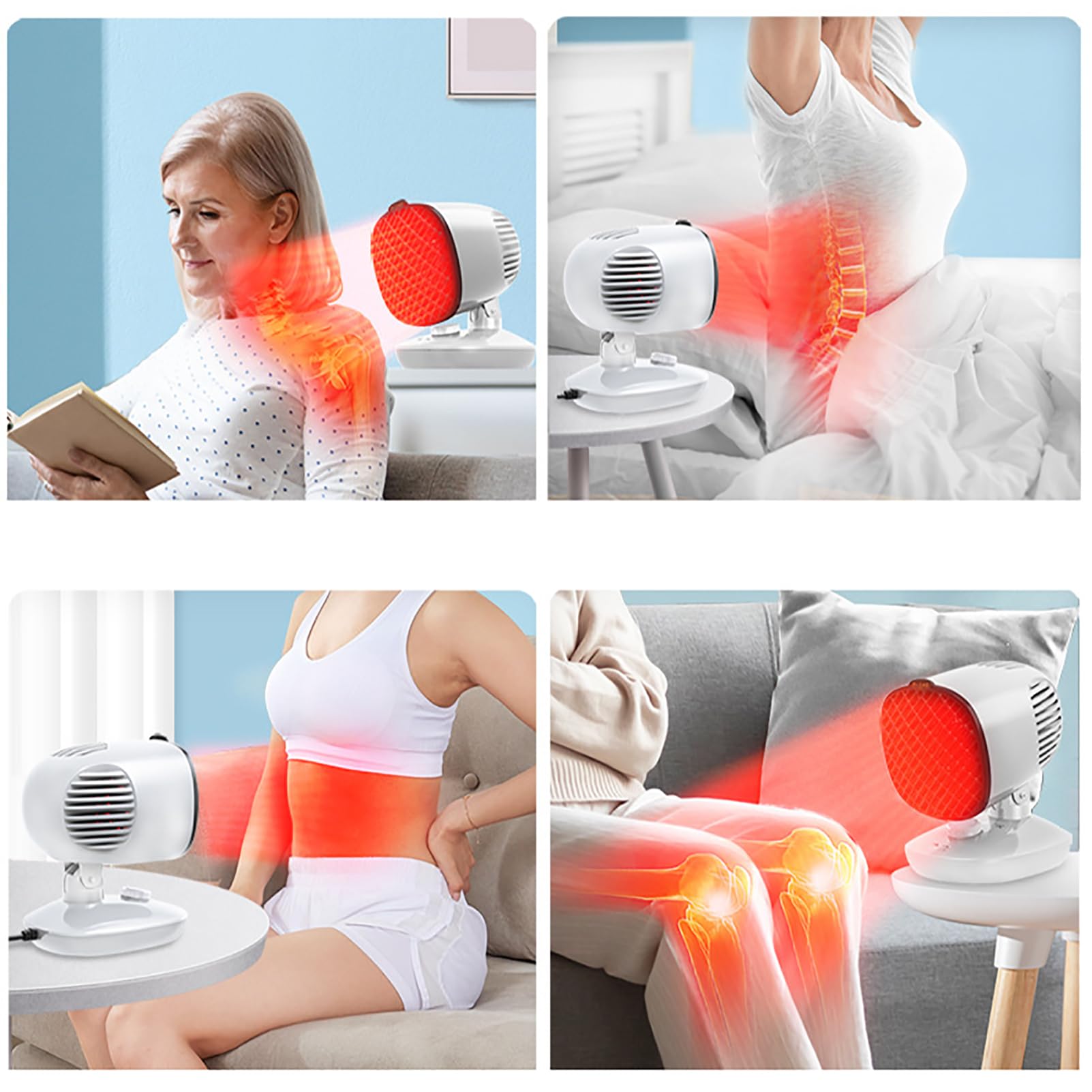 Lampada infrarossi, lampada infrarossi medicale, Lampada Fisioterapia a Raggi Infrarossi per Migliorare Il Benessere, per terapia del calore Sport Muscolo Dolore