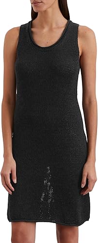 Marc OߴPolo Vestido de Punto sin Mangas Mujer Slim Fit, Negro (Black), 50