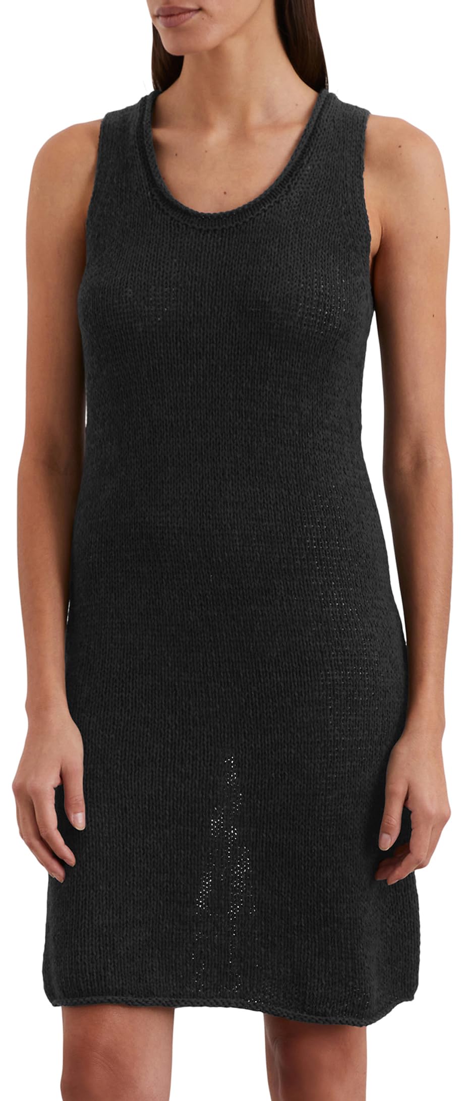 Marc O'Polo Damen Strickkleid ärmellos Slim Fit