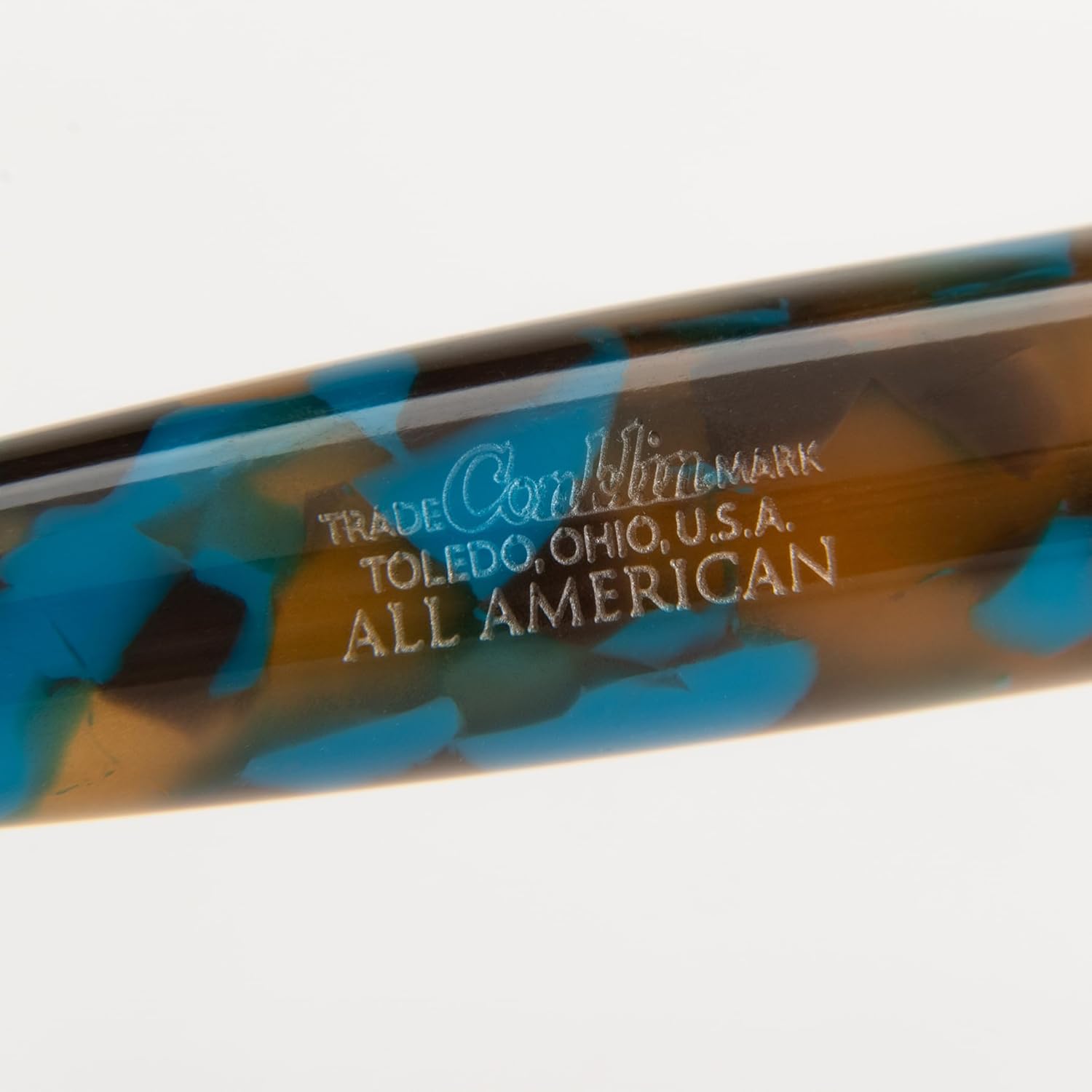 Conklin All American Gel Pen Southwest Turquoise | Luxury Gel Pen with Refillable Ink | Vibrant Design, Smooth Writing, Premium Quality