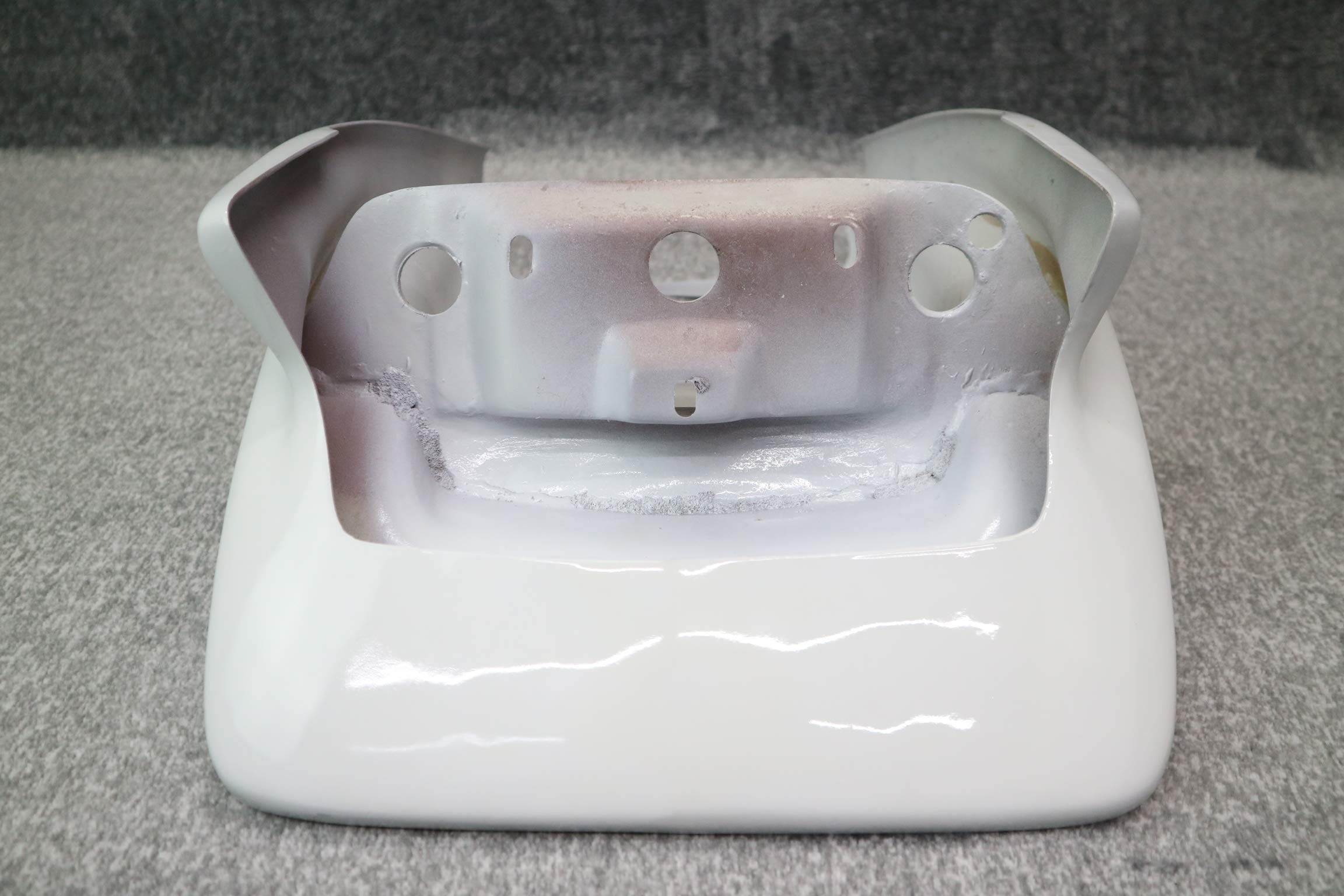 Amazon | エイプ テールカウル 白 テールランプ 黒赤付き CBX変身