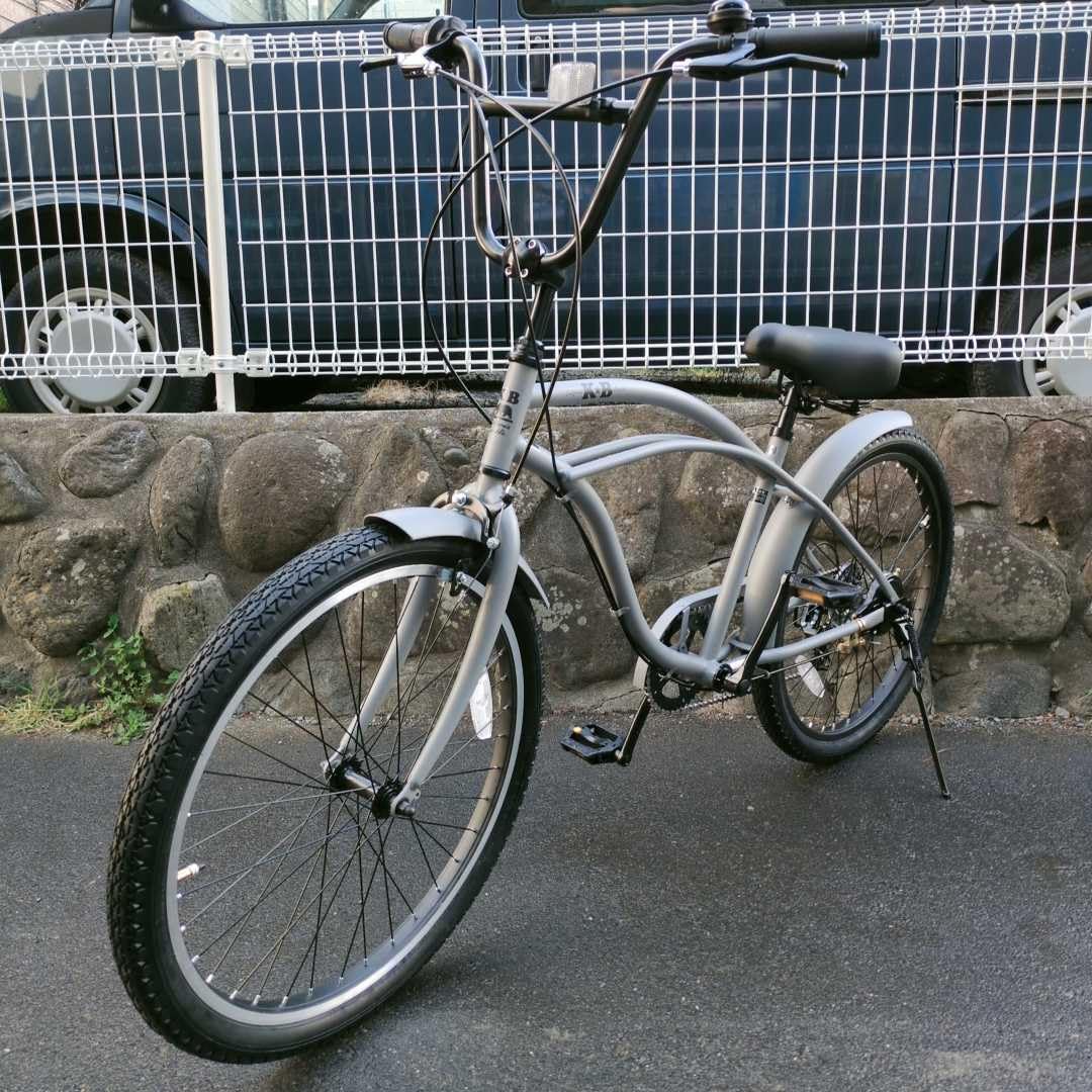 Amazon | 自転車 通販 KB 24KB-6D マットグレー 6段変速 24