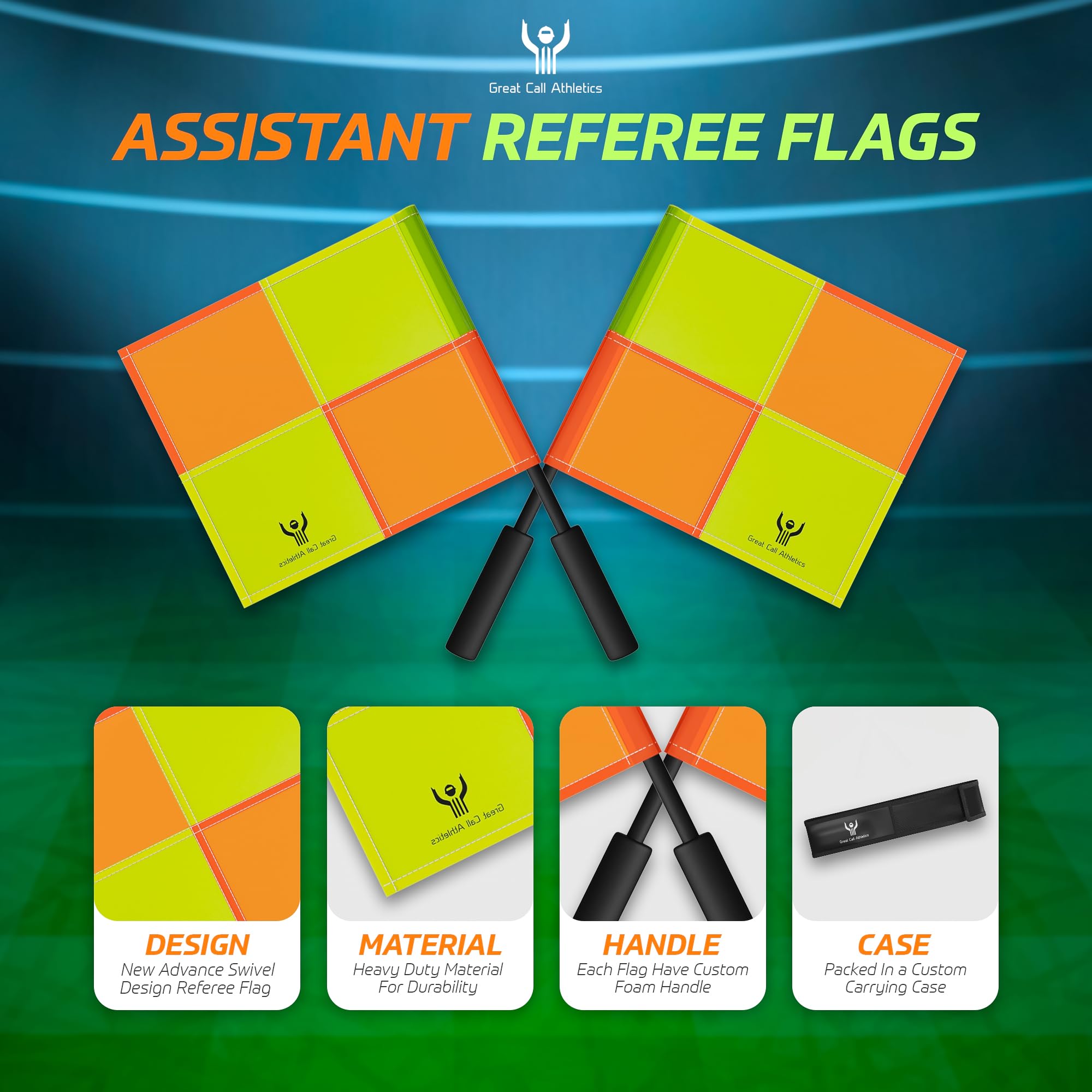 Amazon.co.jp: Great Call Athletics | サッカー審判フラッグ