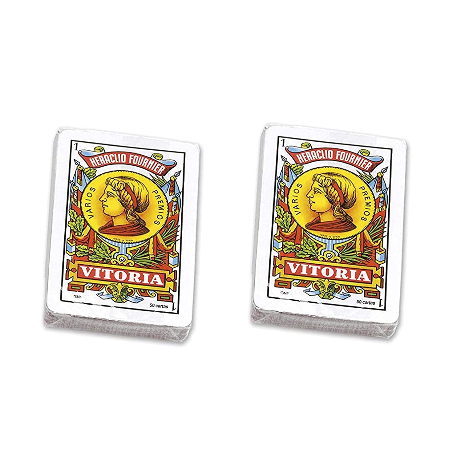 Pack 2 barajas española 40 Cartas fournier