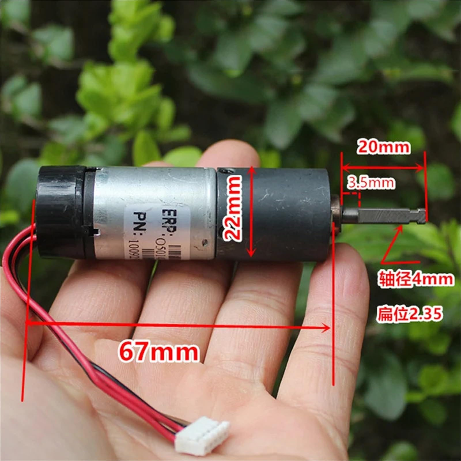 22 MM Planetengetriebe Getriebemotor DC 12 V 86 U/min Langsamer Motor mit großer Drehmomentreduzierung 1 Stück