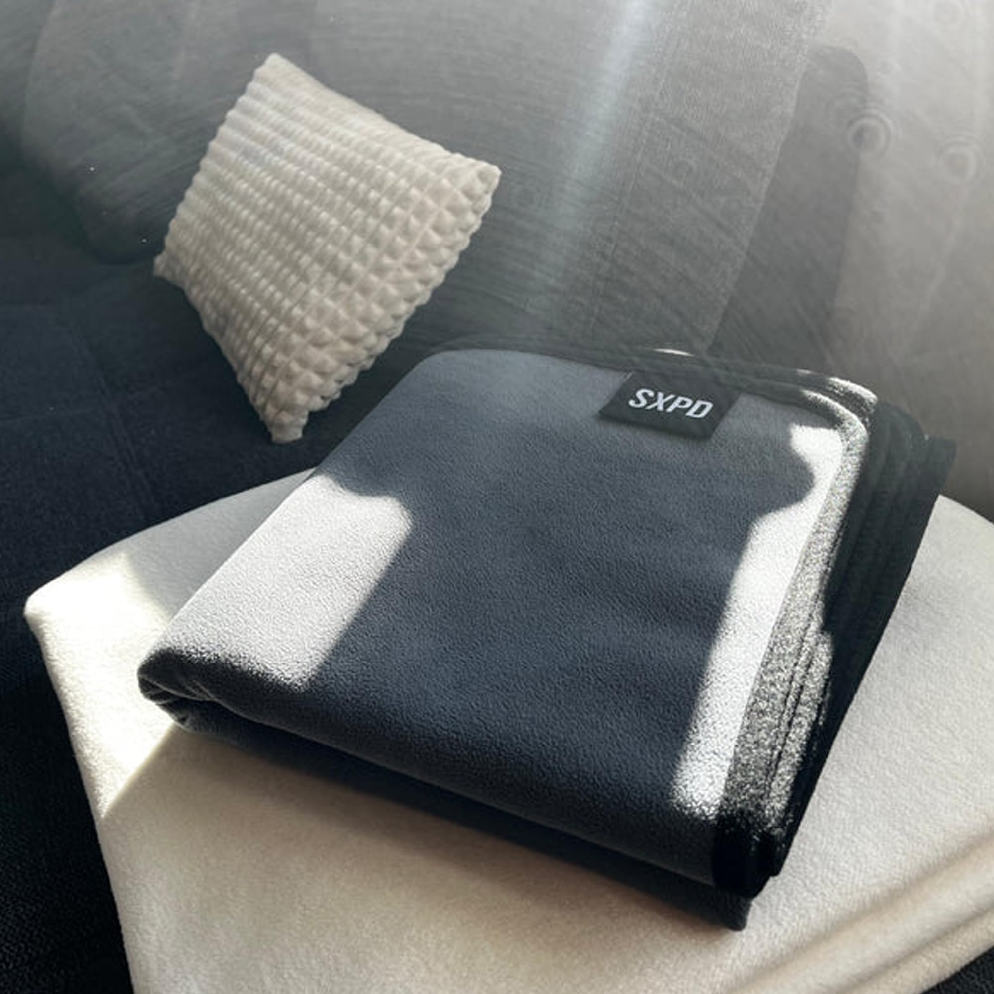 El Original | Gris 120 x 120 cm | Manta Sexual Impermeable de Suave Forro Polar | Protector de colchón Absorbente y Lavable