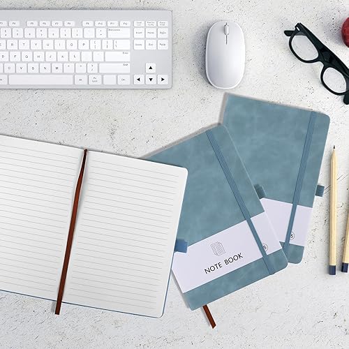 Miniatura 6 de azul (100g3pc Journal Notebook -Pastel Blue)