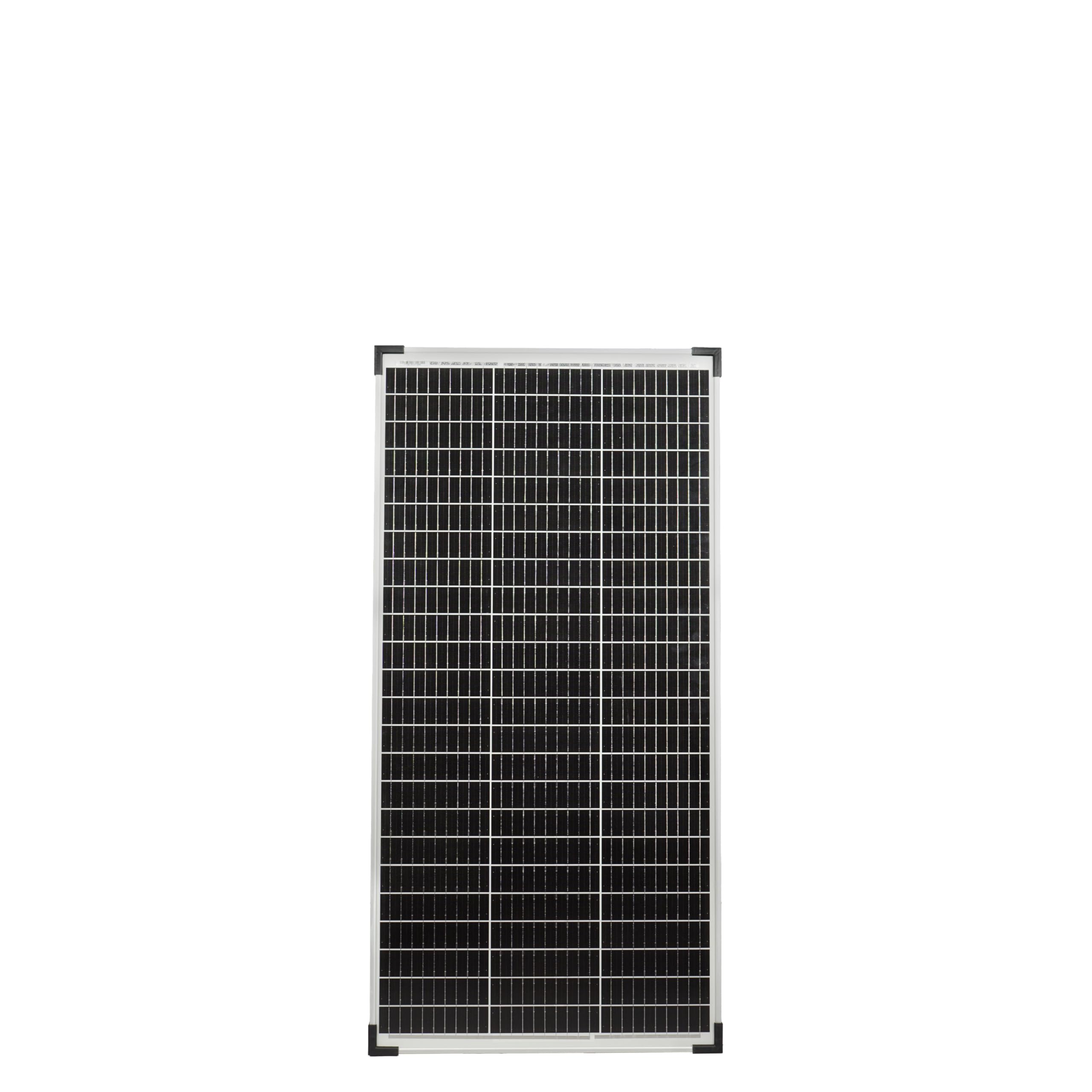 SOLA Frame Mono - monokristalline Solarmodule für Wohnmobil, Garten oder Inselanlagen (100 W)