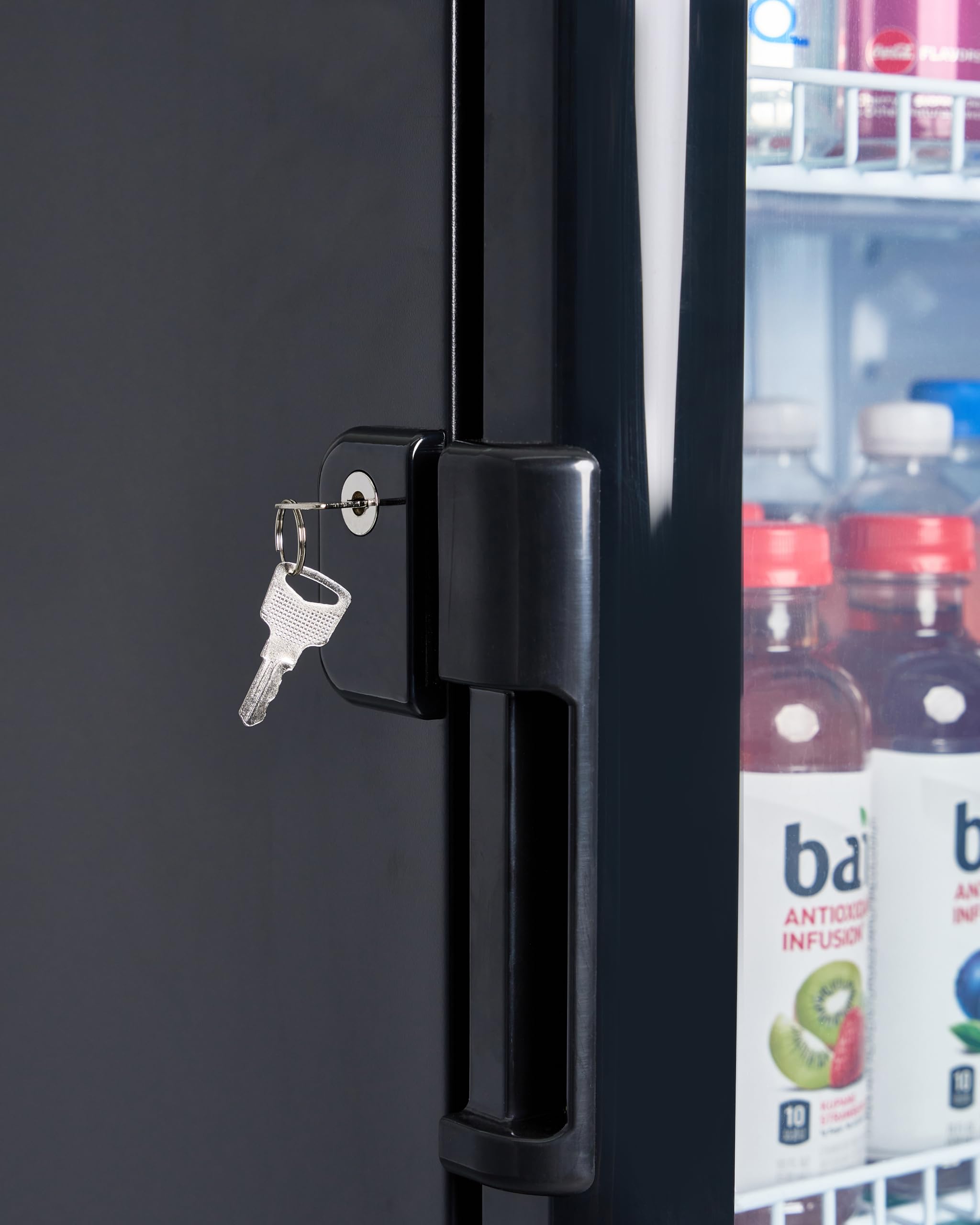 Premiumlevella Glass Door Display Refrigerator 6.0 Cu Ft Commercial Beverage Cooler Merchandiser on Fridge.com - View 3