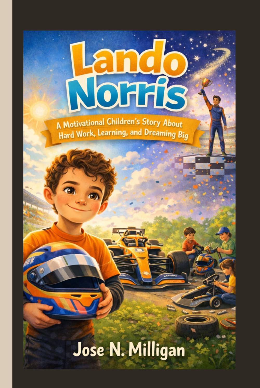 LANDO NORRIS: A Motivational Children’s Story About Hard Work, Learning, and Dreaming Big.