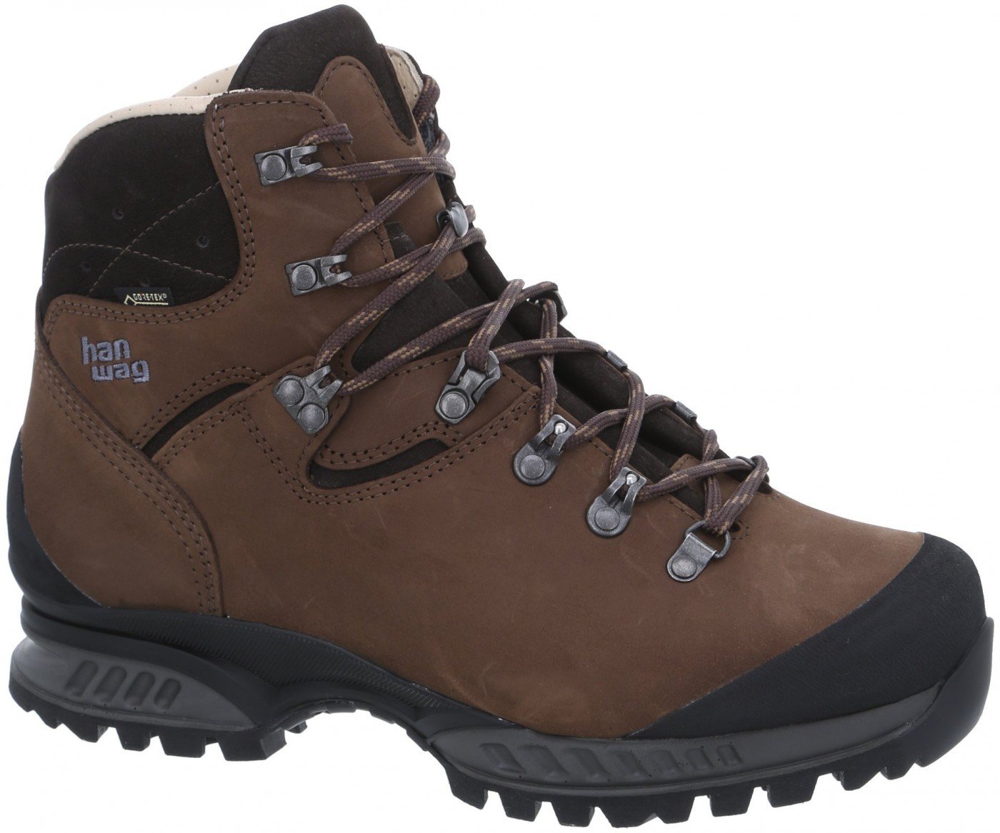 Hanwag Tatra II Wide GTX Wanderschuh – erde_brown, Wide Passform, Gore-Tex
