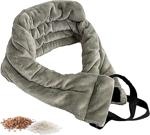 Almohadillas térmicas para microondas para aliviar el dolor de cuello, dolor de espalda, alivio del dolor de hombro, almohadilla térmica para