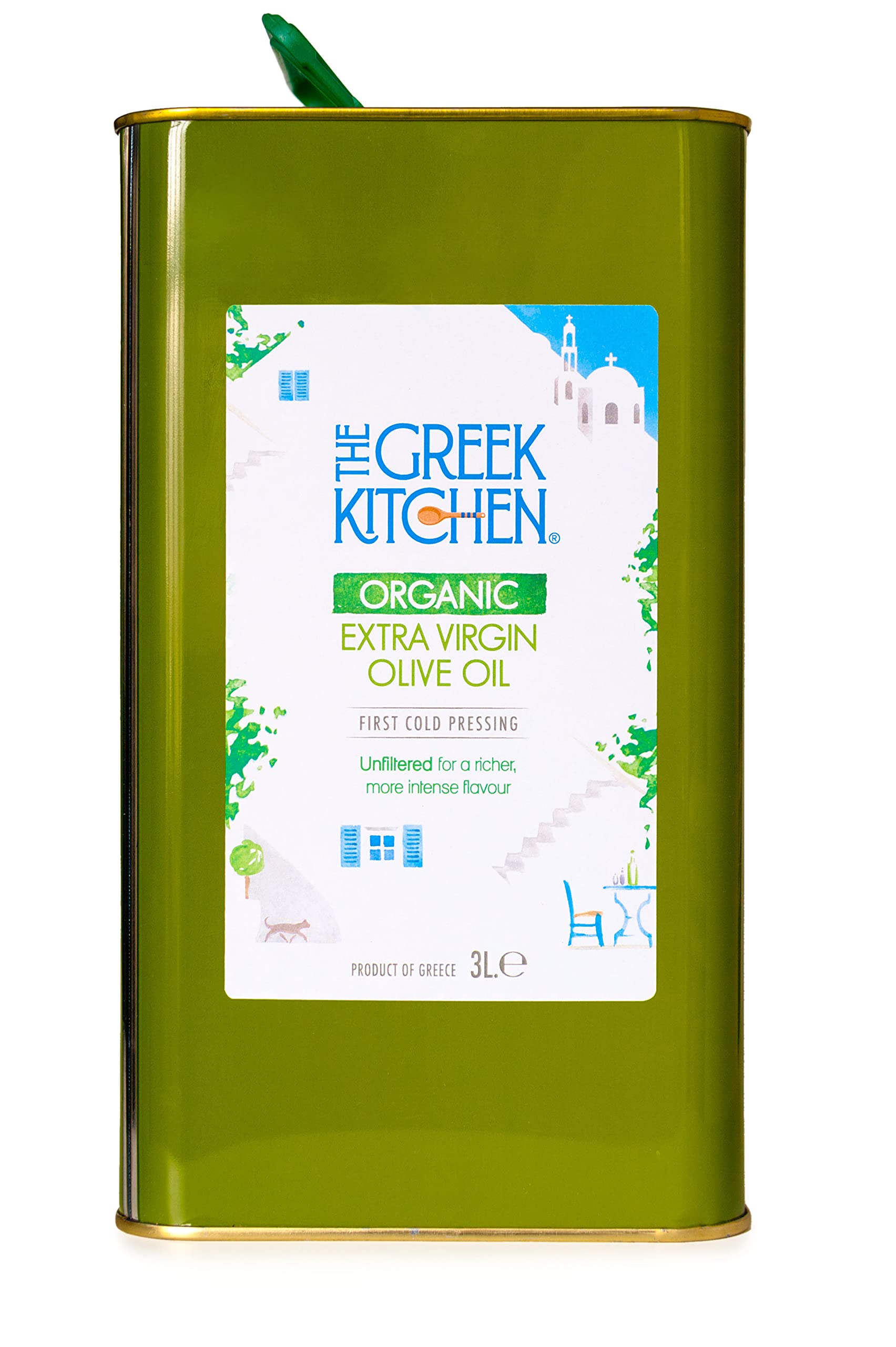 Buy The Greek Kitchen Organic Unfiltered Extra Virgin Olive Oil from