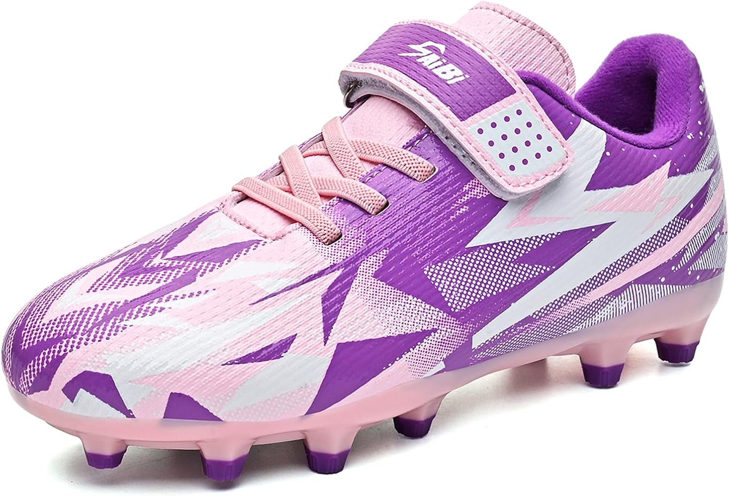 Boys Girls Soccer Cleats Kids Soccer Shoes for Little/Big Kid Outdoor Indoor Firm Ground Athletic Turf Trainning Football Shoes