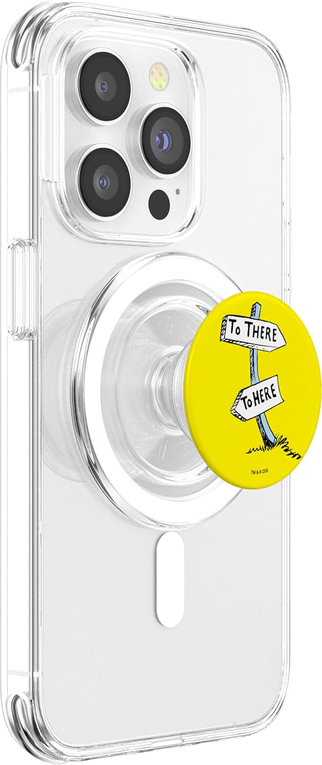 Dr. Seuss To There To Here PopSockets MagSafe PopGrip for iPhone