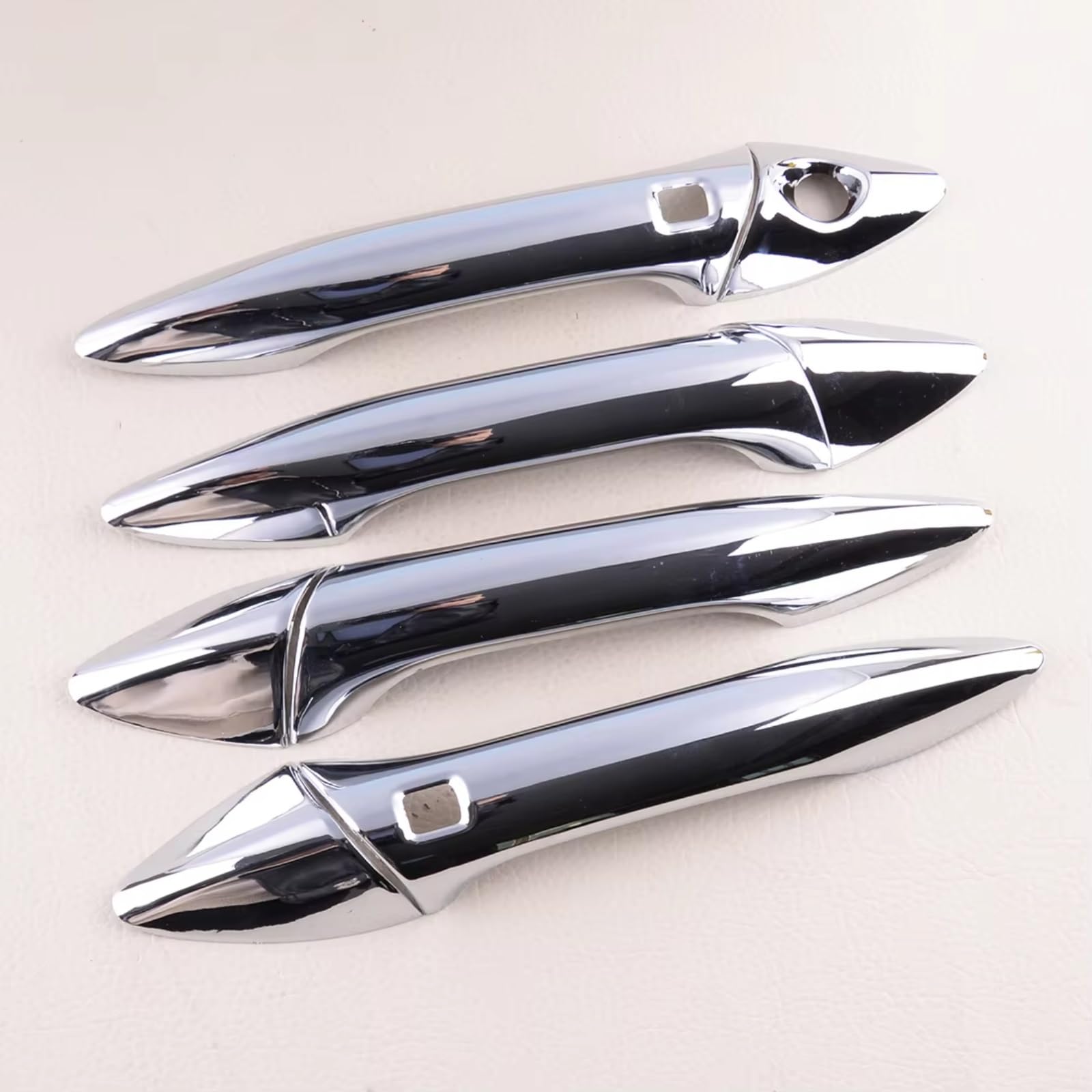 Jjrfvbgt One Color Door Handle Trim Compatible With Hyundai For Elantra Sedan For Avante 2012 2013 2014 2015 2016 Chrome Trim Car Exterior Door Handle Cover