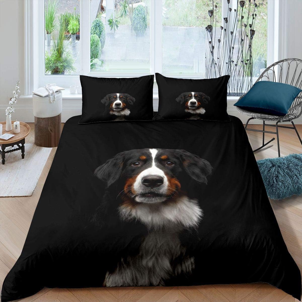 Housse de couette Bouvier Bernois 220x240 cm pour retrouver la chaleur de votre fidèle compagnon