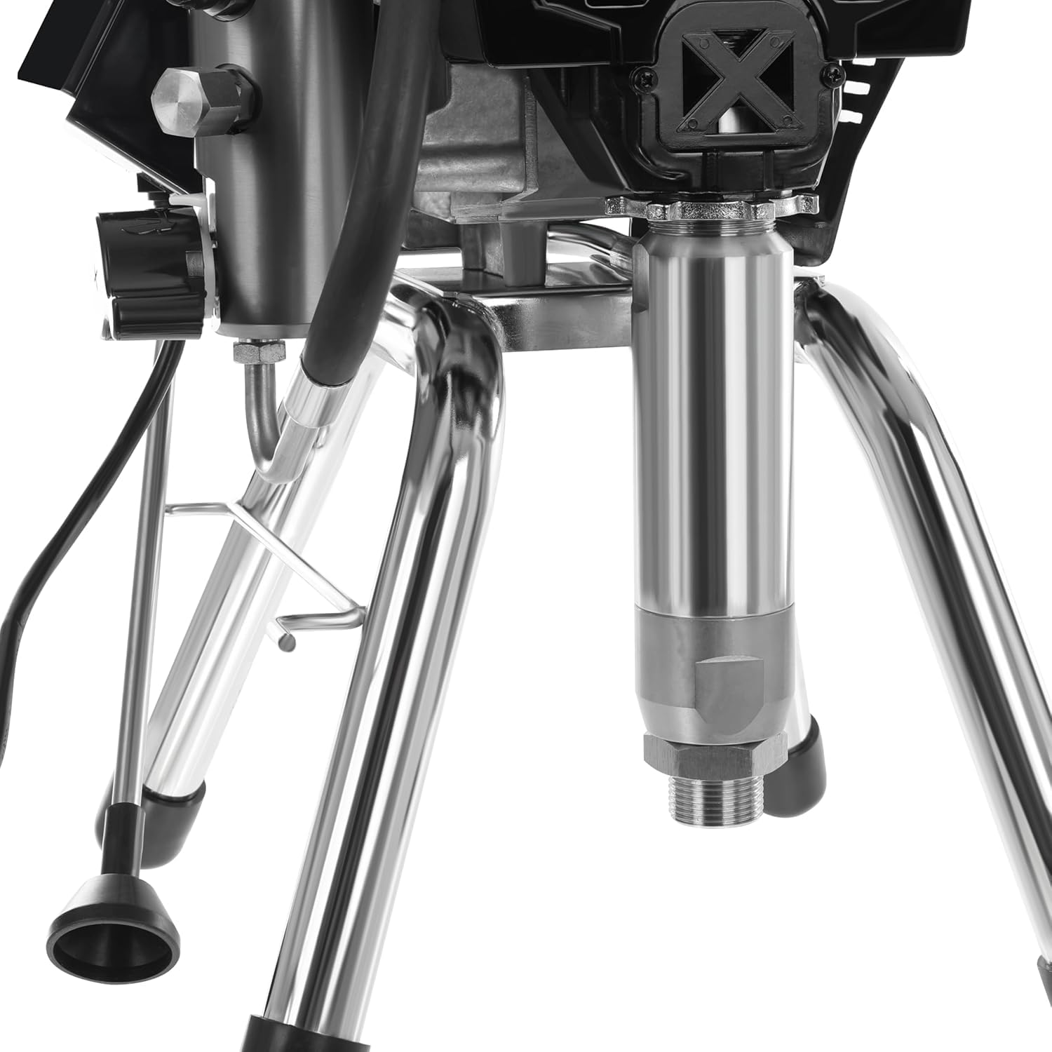 WT40 Airless Peinture 3000 W - 3290 PSI / 227 Bar Pulvérisateur de Peinture Airless - 4 L/Min Pulvérisateurs de Peinture - 140000 m²/an Pistolet a Peinture Electrique avec Tuyau de 15 m