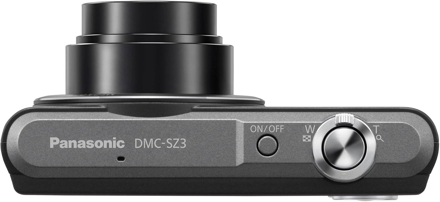 Panasonic Lumix DMC-SZ3 16.1 MP Compact Digital Camera with20x Intelligent Zoom (Black) (OLD MODEL)