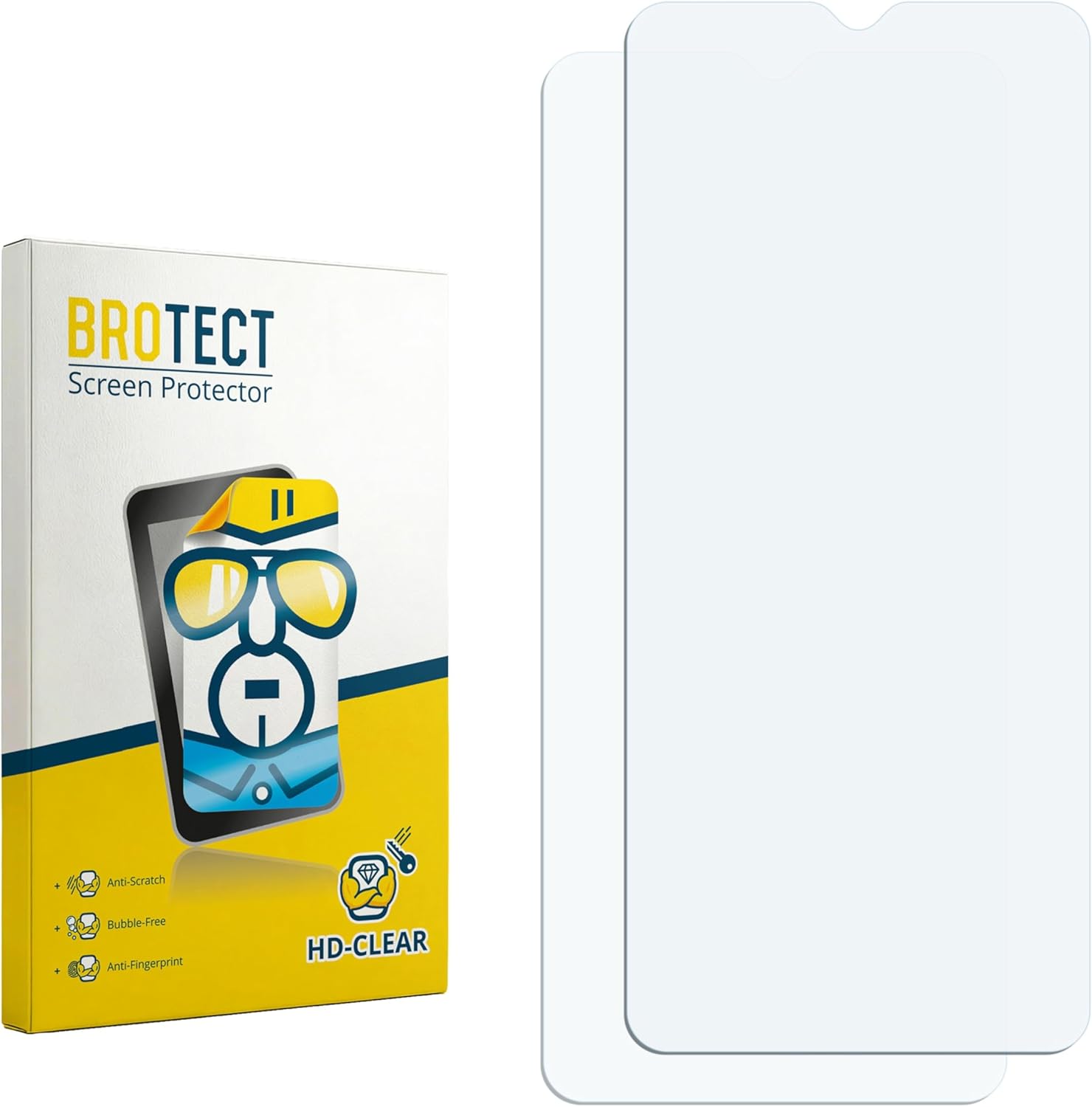 brotect 2-Pack Screen Protector Compatible with Nokia G11 Plus - HD-Clear Protection Film