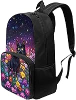 Vista 105 de American Flag Fire Galaxy Pattern Kids Backpack for Boys Girls Elementary Students Bookbag Middle School Bag Lightweight Children Travel Bag