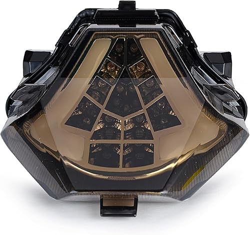 Luz trasera de giro para motocicleta, lámpara de freno compatible con Yamaha YZF R3 R25 MT07 FZ07 MT 07 FZ 07 MT03 MT 03 MT-25 MT 25 Luz de freno