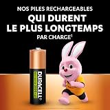 DURACELL Rechargeables Piles AA (Lot de 8) 1.2V, 2500 mAh, NiMH - 2