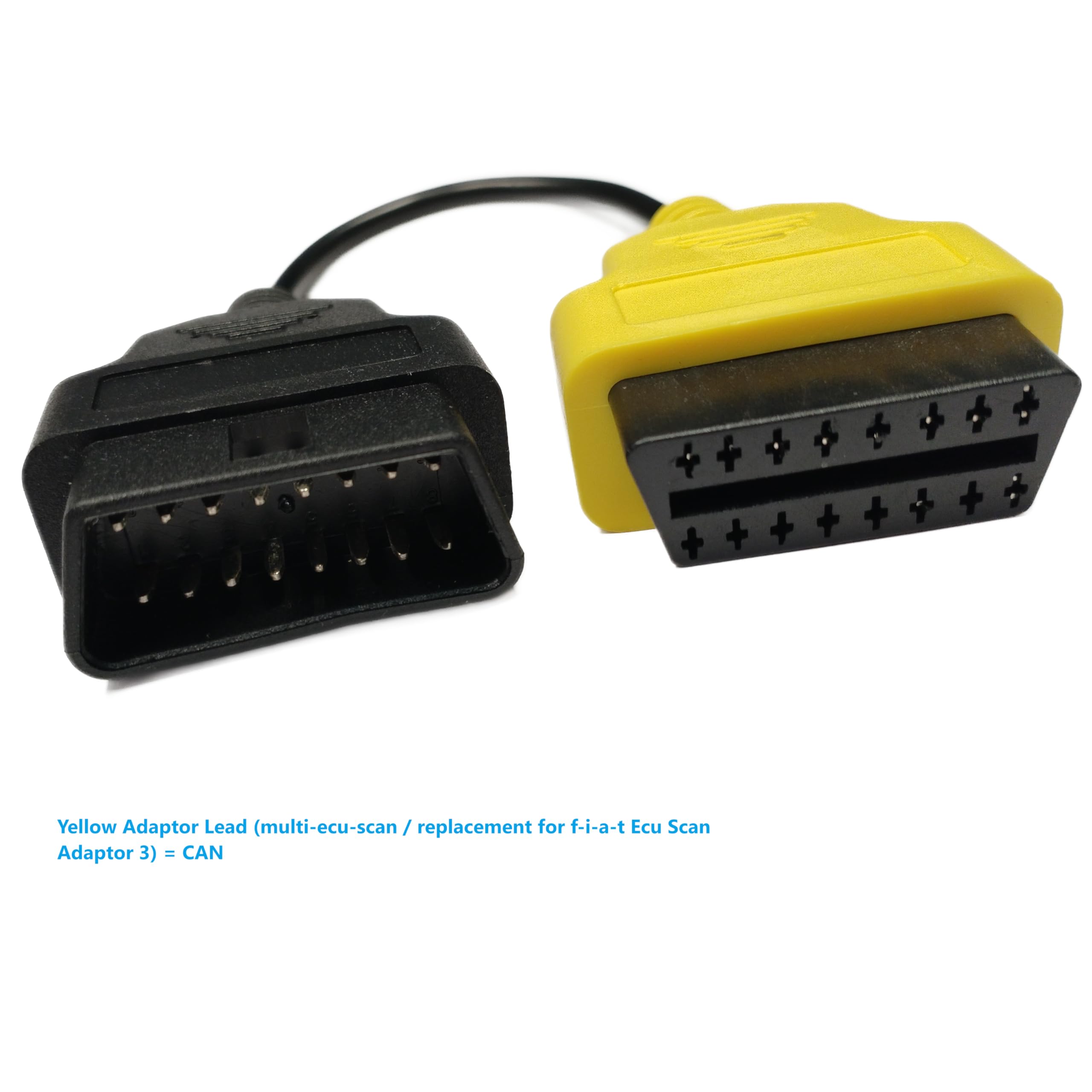 Multi ECU Scan OBD OBD2 MultiECU - Adattatore per Sistema Can Compatibile con Scanner Fiat/Lancia ECU