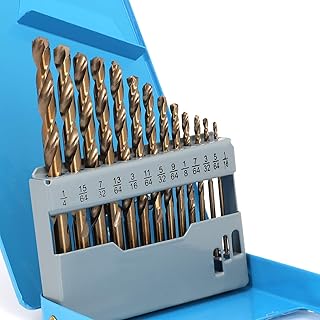 COMOWARE Cobalt Drill Bit Set- 13Pcs M35 High...,
