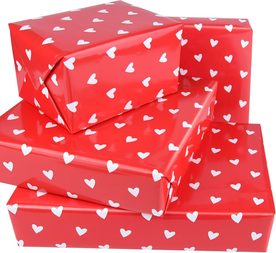 Amazon.co.uk valentines wrapping paper