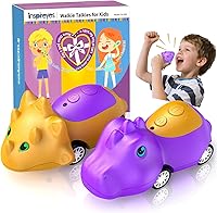 Vista 9 de Walkie Talkies para niños recargables, juguetes para niños y niñas de 3 a 12 años, paquete de 3 radios de dos vías de largo alcance, regalos