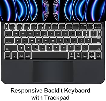 KVAGO Magic Keyboard para iPad Pro 11 polegadas (4ª, 3ª, 2ª e 1ª